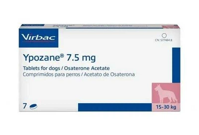 Іпозан ( Ypozane ) Virbac Препарат для лікування простатиту та передміхурової залози у собак 7.5 мг