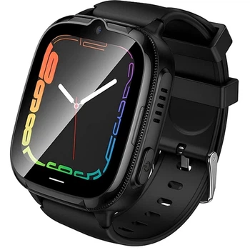 Смарт-годинник Hoco Y106 (з підтримкою 4G, SIM-карти, IPX7, LCD дисплей, 1.83", 730mAh) для дітей Чорний