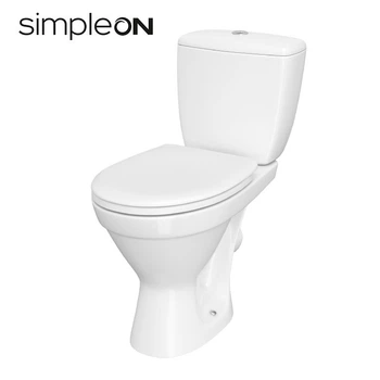 Унитаз-компакт CERSANIT Mito Cersania 705 SimpleOn 011 K119-001 с бачком и сиденьем Slim Soft Close дюропласт