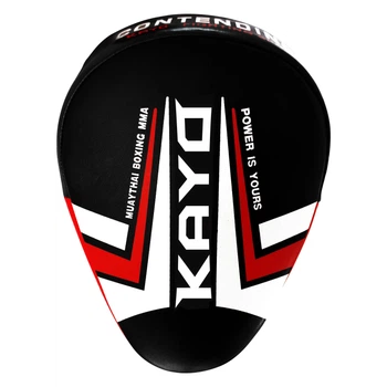Лапы боксерские Kayo Черные KRFP-200
