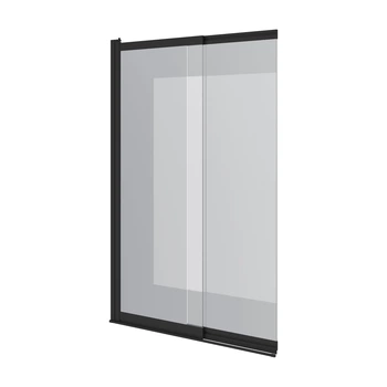 Шторка для ванны Koller Pool Style 1000х1500 мм Black Matt/Clear (1625182403)