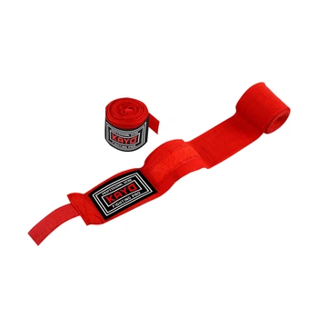 Боксерские бинты Kayo Хлопок 4 м Красные (KRM -161RED)