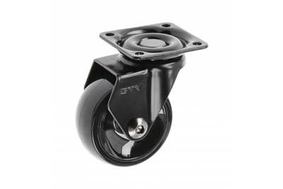 Ролик меблевий GTV KM-CALIBRO-50MM-BH-20 D-50 мм Чорний + Хром (00104481)