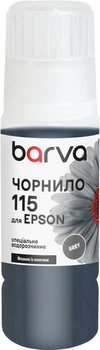 Чернила Barva для Epson 115 GY Special Water Soluble OneKey (1K) 70 мл Gray (E115-870e)