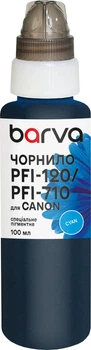 Чернила Barva для Canon PFI-120/PFI-710 C Special Pigmented 100 мл Cyan (C120-895e)