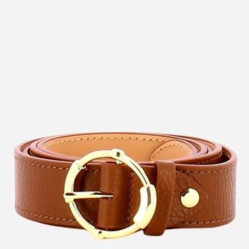 Pasek damski skórzany