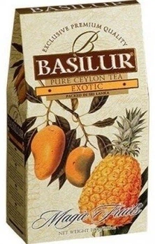 Черный чай Basilur Манго и ананас картон 100 г