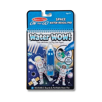 Дитяча водна розмальовка "Космос" MelissaandDoug MD30178, 4 аркуші