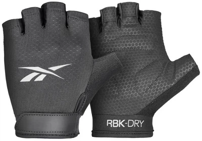 Рукавиці для фітнесу Reebok S Чорні (RAGB-14601BK)