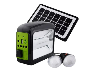 Солнечная система освещения CCLAMP 01 - 3.5W панель 3 лампы PowerBank