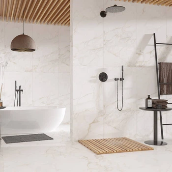 Керамограніт Golden Tile Imperial Білий 3G0580 60x60 см