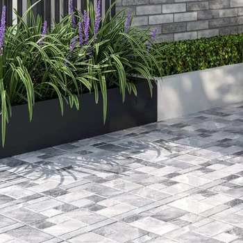 Керамограніт Golden Tile Stone Brick Світло-Сірий SBG770 30х30 см
