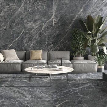 Керамограніт Baldocer Electra Black Natural Rect 60x120 см