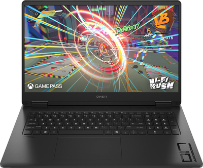 Игровой ноутбук HP Omen 17-DB1000NF Ryzen AI9 - 365 / 32GB / 1TB / RTX 5070 / 17.3" IPS (2560x1440) QHD 240Hz / Win11 - Refurbished