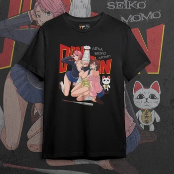 Футболка чоловіча з принтом Dandadan Aira, Seiko, Momo Розмір 48 Anime0903