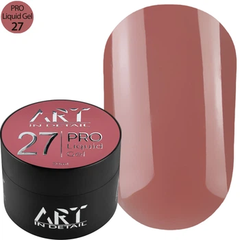 Гель для нарощування нігтів ART PRO Liquid Builder Gel №27 30 мл