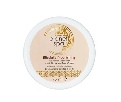 Крем для рук, стоп и локтей с маслом африканского дерева Avon Planet Spa Blissfully Nourishing «Непревзойденное питание» 75 мл