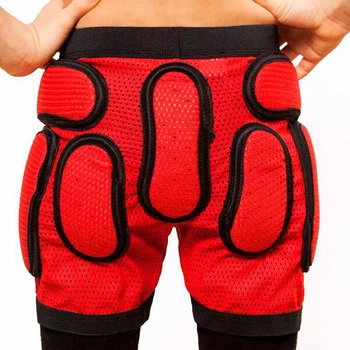 Защитные шорты детские для роликов Sport Gear Recruit Red 2xs