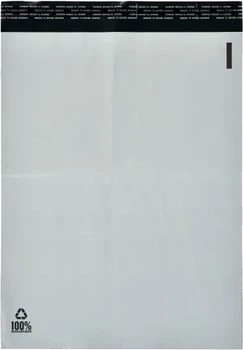 Пакети для пошти b.n.t/office PE білі 550×770 мм 100 шт (7392265521400)