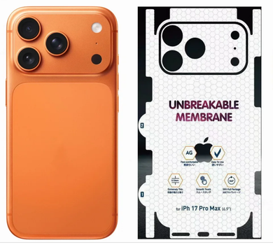 Защитная пленка DK для Apple iPhone 17 Pro Max | AG Matte Unbreakable Membrane HydroGel 360° (clear)
