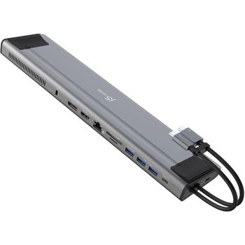 Док-станция J5create USB-C 12-в-1 (JCD552-N)