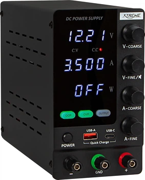 Лабораторний блок живлення Xtreme SPS-C3010S 30 В 10 A Чорний (5900804151098)