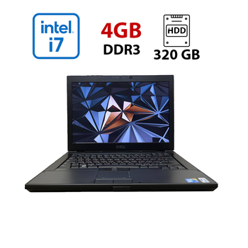 Ноутбук Dell Latitude E6410 / 14" (1440x900) TN / Intel Core i7-640M (2 (4) ядра по 2.8 - 3.46 GHz) / 4 GB DDR3 / 320 GB HDD / nVidia NVS 3100M, 512 MB GDDR3, 64-bit / АКБ не держит б/у