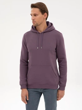 Худі чоловіче Pierre Cardin G021SZ082-000-2314232(Mor) M Темно-фіолетове (8683859233939)