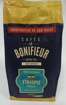Кава мелена Cafes Le Bonifieur Ethiopie Bebeka 250 г