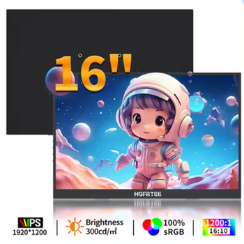 Портативный монитор HGFRTEE B160-SZF06L1 (16" 1920*1200 HDR10 IPS) Type-C 60Hz