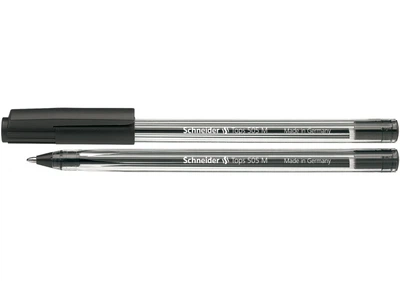 Ручка шариковая Schneider Tops 505M 0,7 черная (S150601)