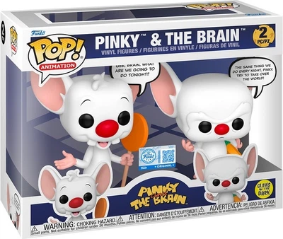 Набір фігурок Funko Pop Animation: Pinky and the Brain 88401 (889698884013)