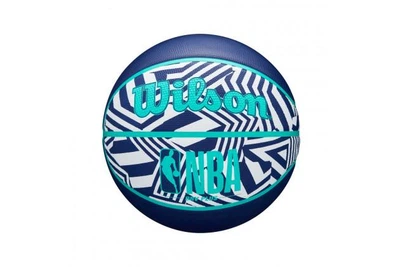 Баскетбольный Мяч Wilson NBA DRV PLUS DAZZLE CAMO BSKT INDIGO size 6 (WZ3016102XB6 6)