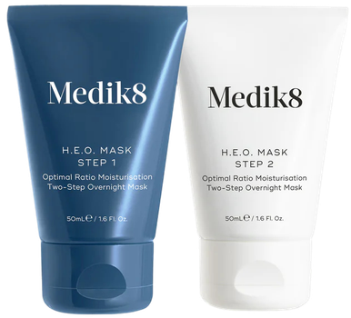 Набір масок для обличчя Medik8 H.E.O двоетапна нічна 50 мл х 2 шт (818625025953)