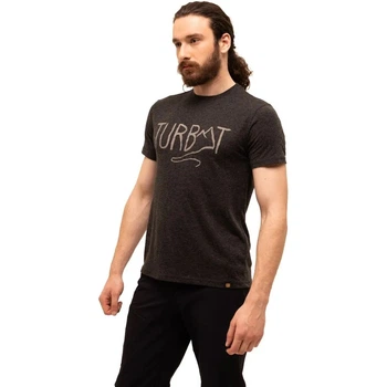 Футболка мужская Turbat Magic Logo SS Mens S Темно-сірий