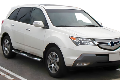 Боковые трубы (2 шт, нержавейка) для Acura MDX 2007-2013 гг