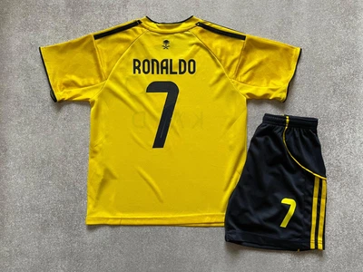 Футбольна форма Роналдо Ronaldo Аль-Наср 20 (115 - 120 см) золотиста