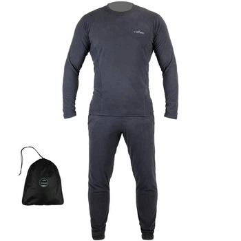 Термобелье мужское Tribe Microfleece. XL/48р. Флис. Серый. Комплект термобелья футболка + кальсоны T-KA-0015