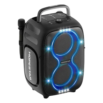 Портативная колонка HOPESTAR PARTY ONE CLUB-03 650W AI TWS RGB 36000mAh черная