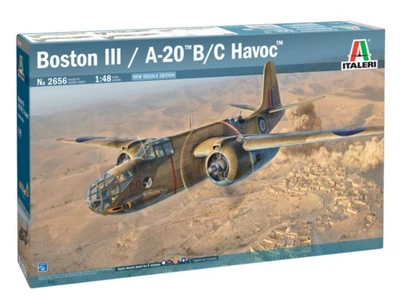 Збірна модель 1:48 бомбардувальник Boston III A-20B Italeri 2656