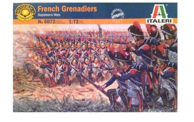 Збірна модель 1:72 фігури Napoleonic Wars French Grenadiers Italeri 6072