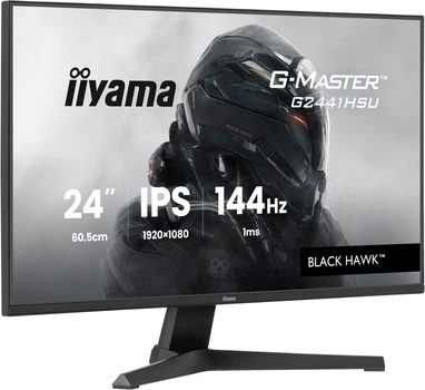 Monitor 23.8" iiyama G-Master G2441HSU Black Hawk  (G2441HSU-B1)
