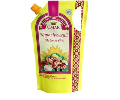 Майонез 67% Королевский TM Королевский вкус 1 кг