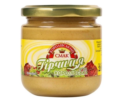 Горчица «Королевская» 200 g «TM Королевский вкус»
