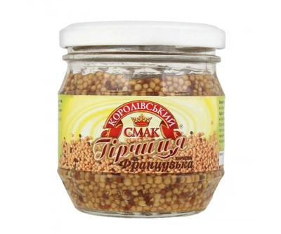 Горчица Французская с/б TM Королевский вкус 180 g
