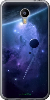 Чехол на Meizu M2 Note Планеты в синем космосе "171t-94-70447"