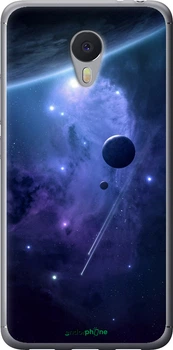 Чехол на Meizu M3 Note Планеты в синем космосе "171t-256-70447"