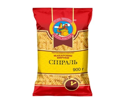 Макароны Спираль TM Щедрая домик 900 g
