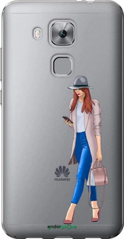 Чехол на Huawei Nova Plus Девушка 1 "4751u-961-70447"