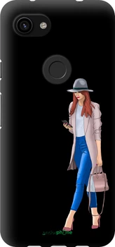 Чехол на Google Pixel 3a Девушка 1 "4751b-1700-70447"